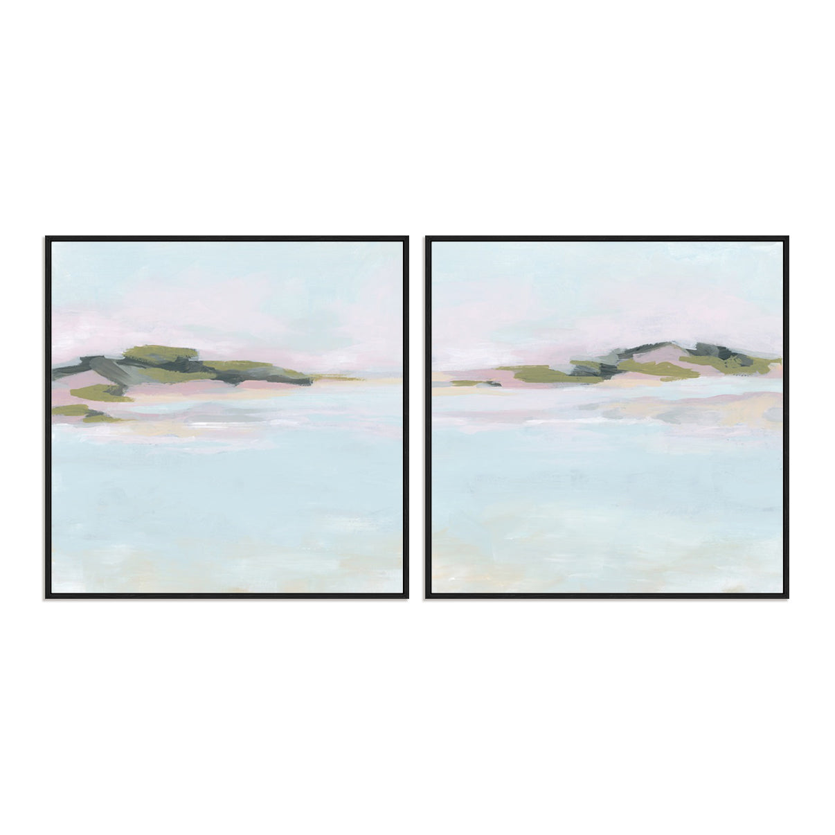 Calypso Sunrise I and II Wall Art