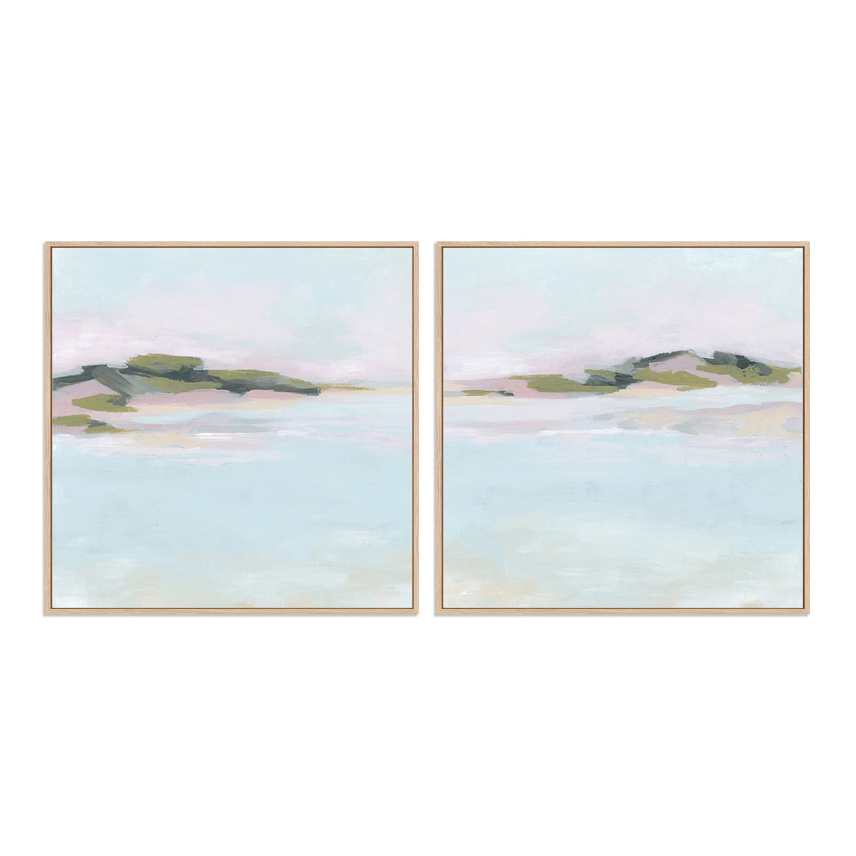 Calypso Sunrise I and II Wall Art