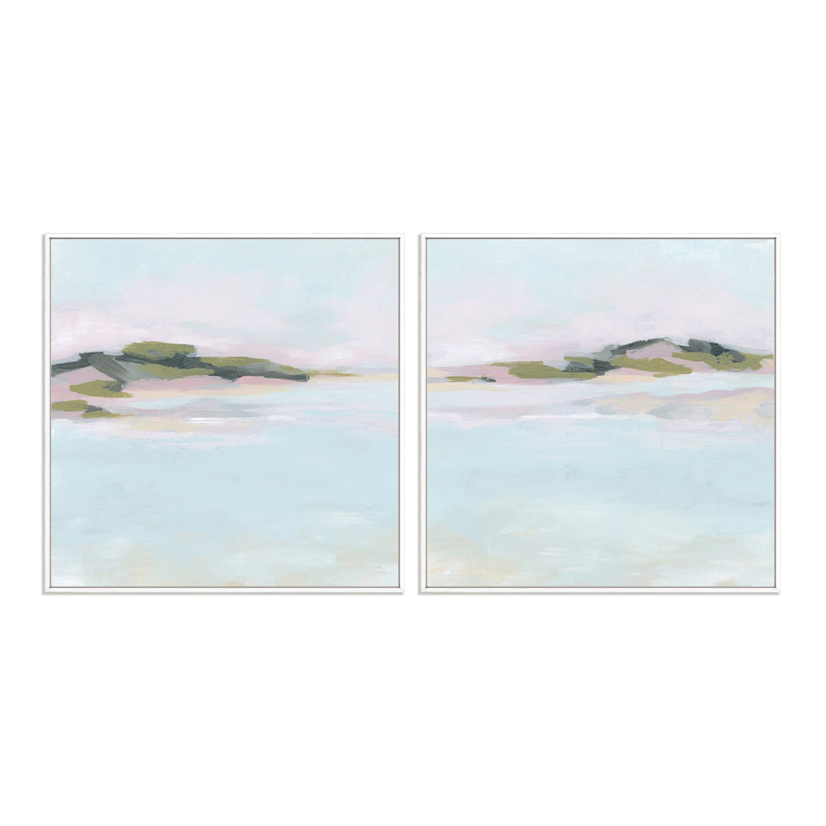 Calypso Sunrise I and II Wall Art