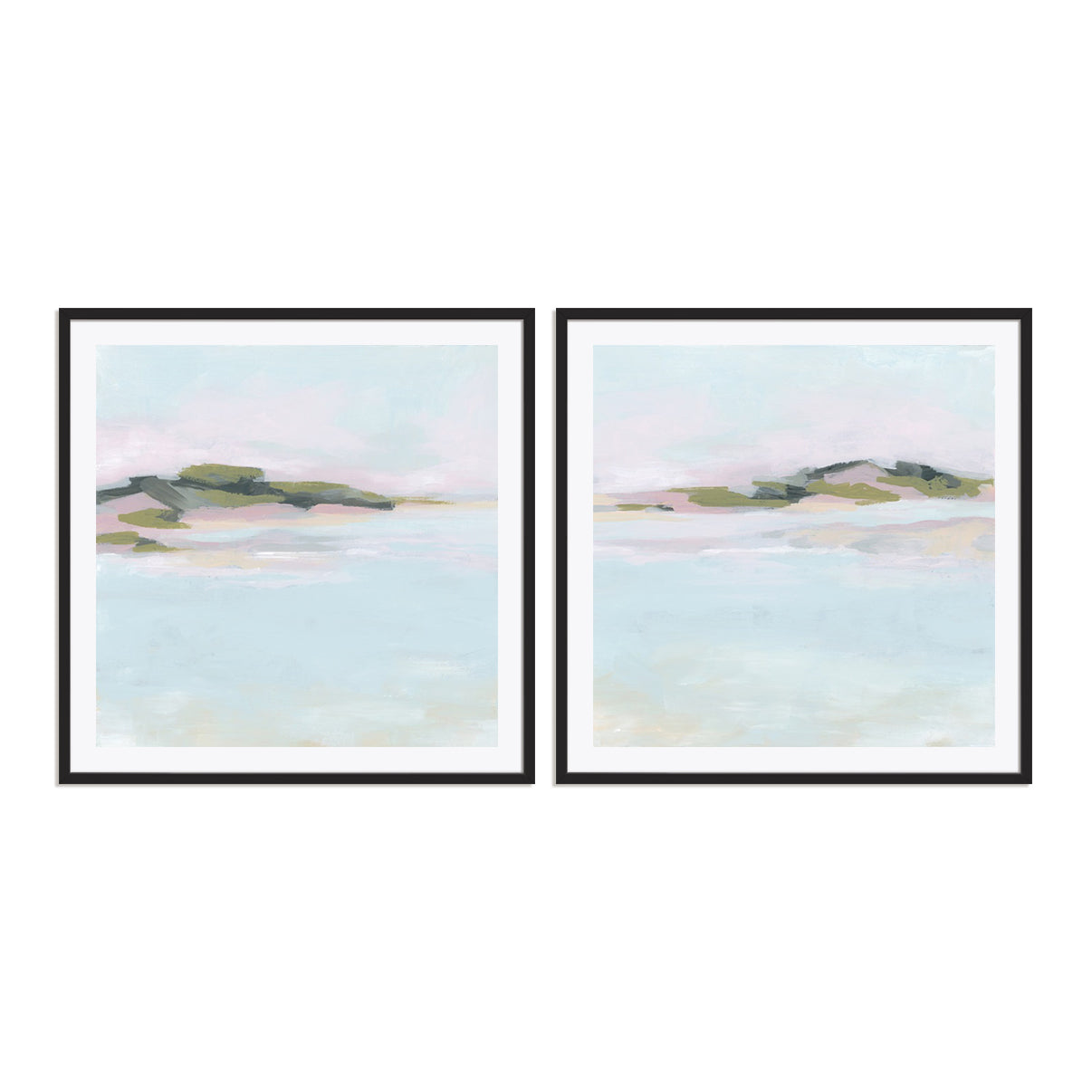 Calypso Sunrise I and II Wall Art