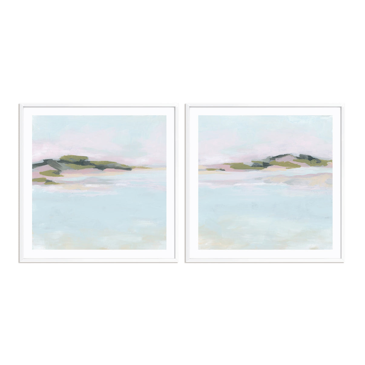 Calypso Sunrise I and II Wall Art