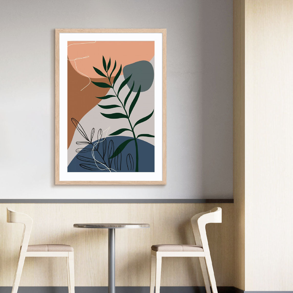 Boho Leaves I Wall Art