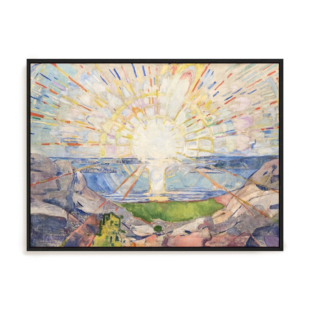 Munch Colorful Landscape Wall Art