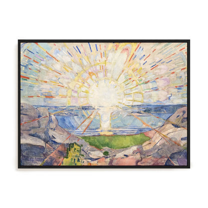 Munch Colorful Landscape Wall Art