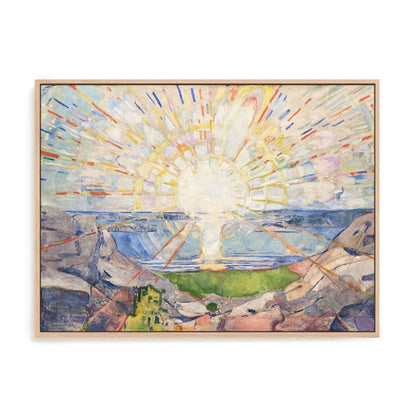 Munch Colorful Landscape Wall Art