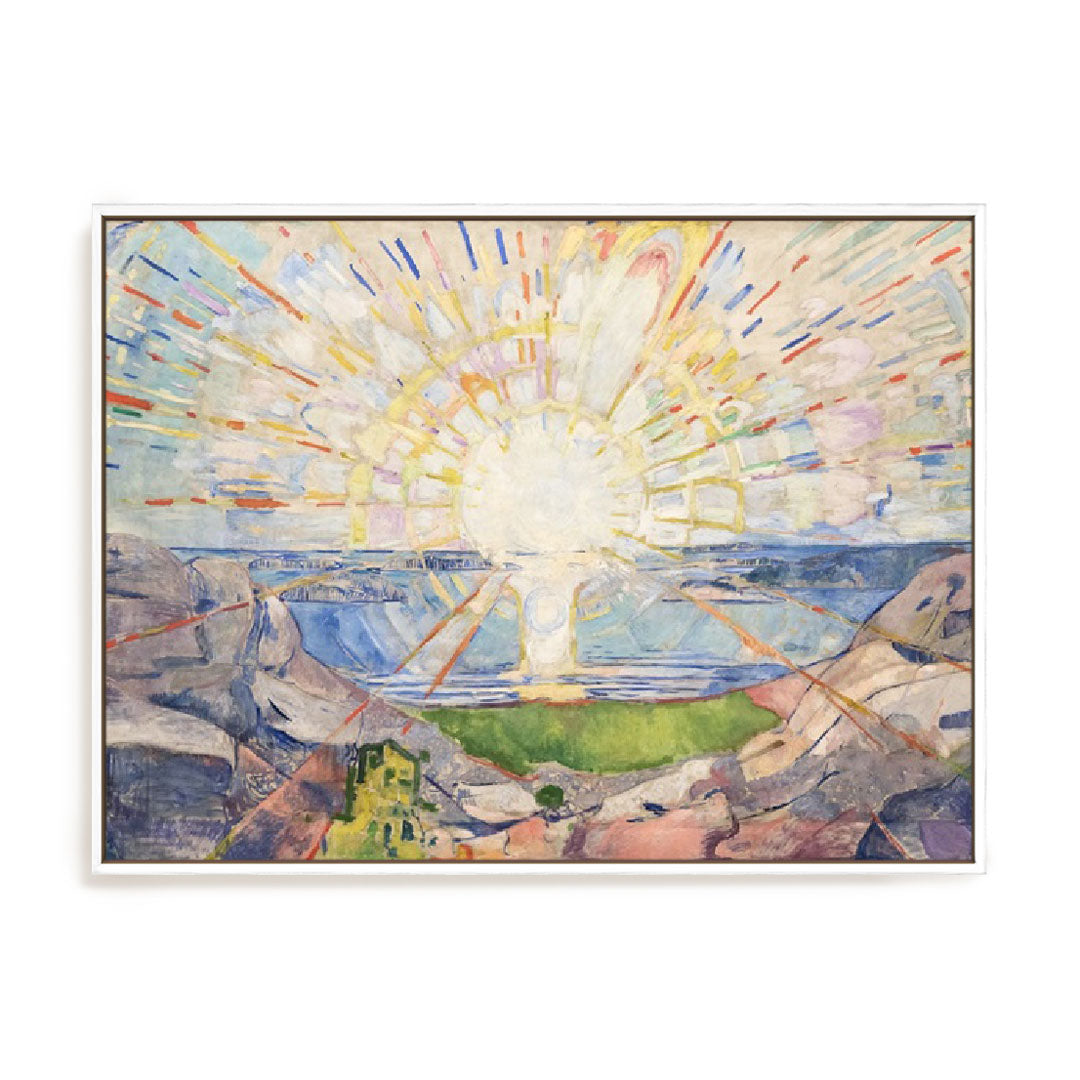 Munch Colorful Landscape Wall Art