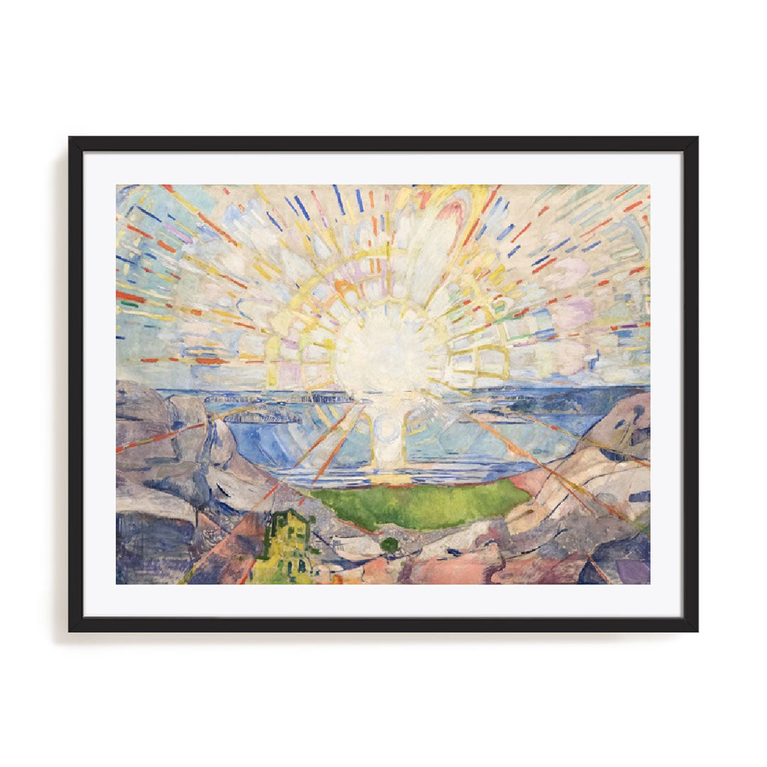 Munch Colorful Landscape Wall Art