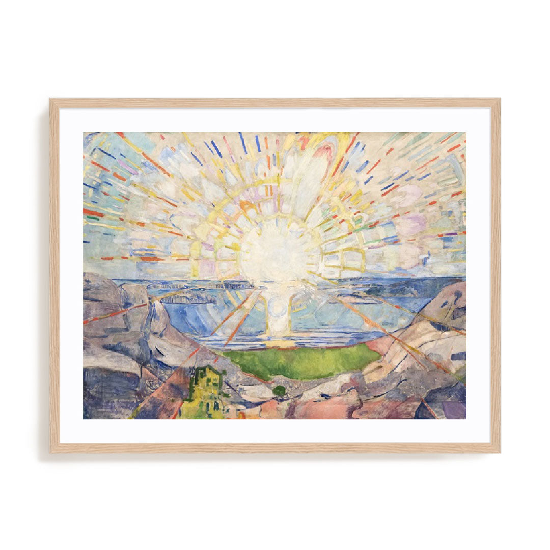 Munch Colorful Landscape Wall Art