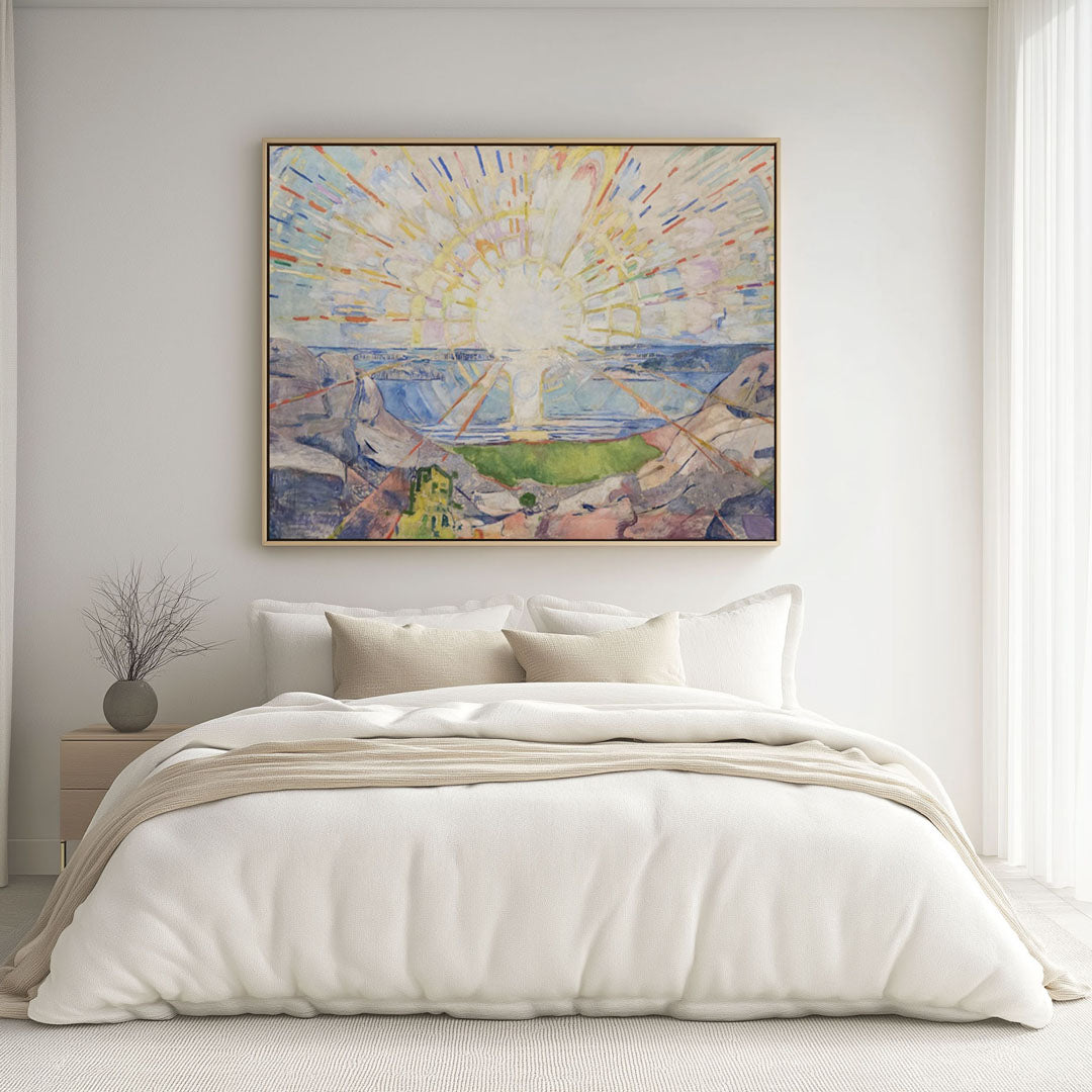 Munch Colorful Landscape Wall Art