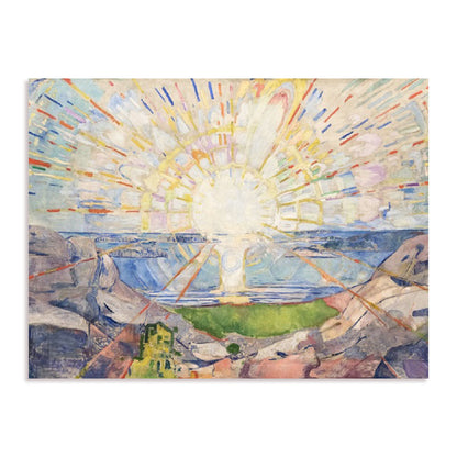 Munch Colorful Landscape Wall Art