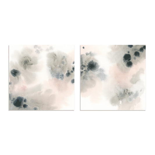 Electron Bloom I and II Wall Art