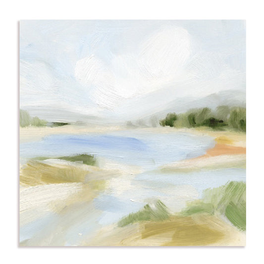 Blissful Bay in Oil II Wall Art