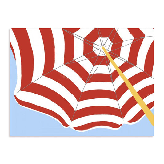 Parasol Beach Stripes I Wall Art