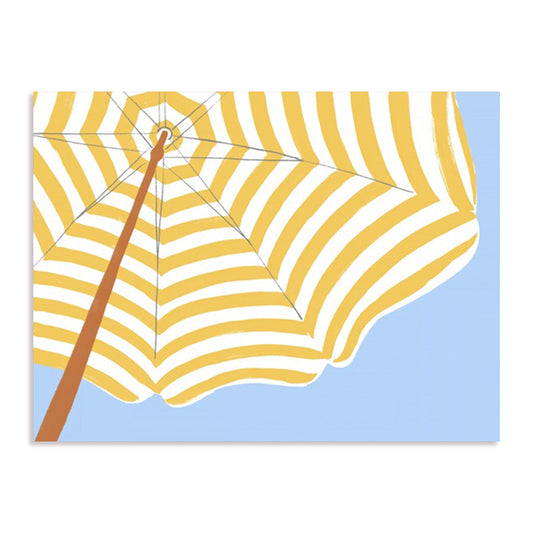 Parasol Beach Stripes II Wall Art