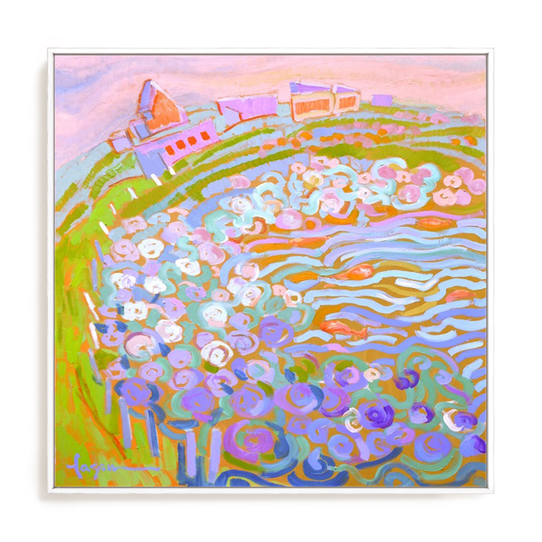 Garden by the River I Wall Art