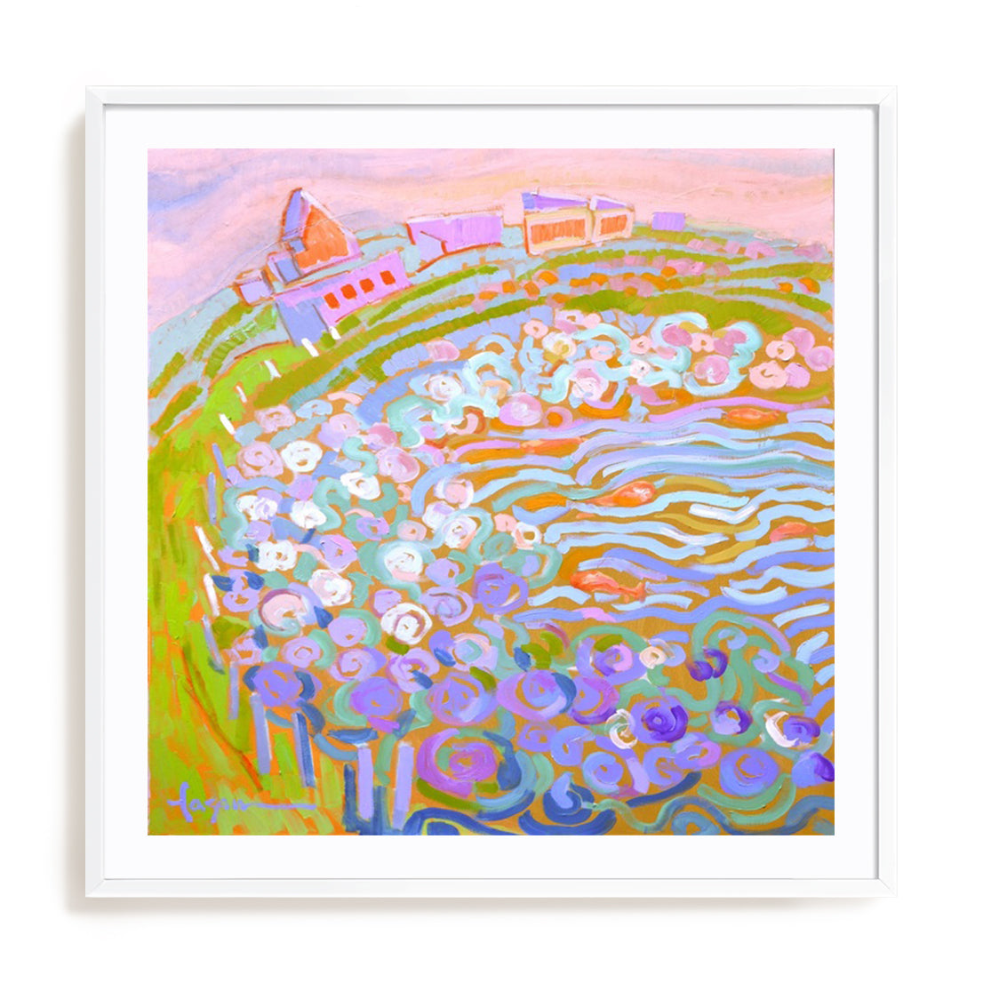 Garden by the River I Wall Art