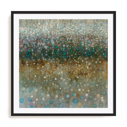 Abstract Rain Wall Art