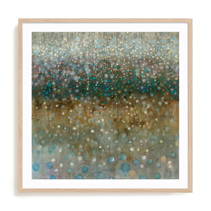 Abstract Rain Wall Art