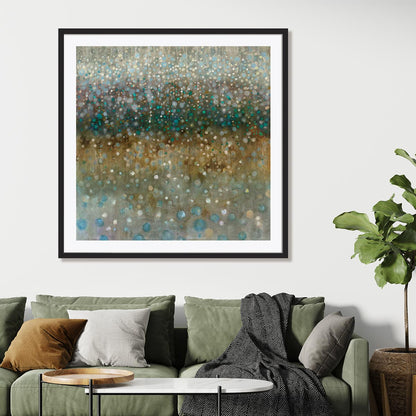 Abstract Rain Wall Art