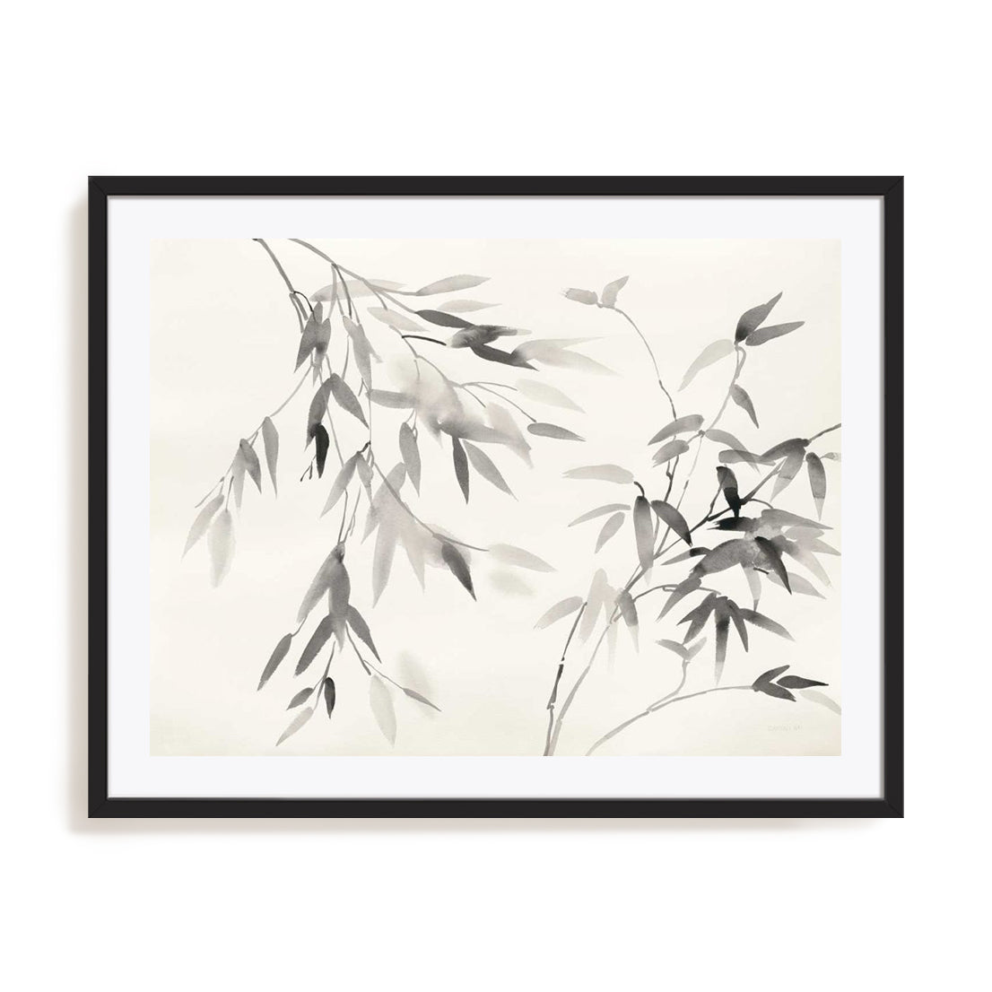 Bamboo Leaves II Wall Art