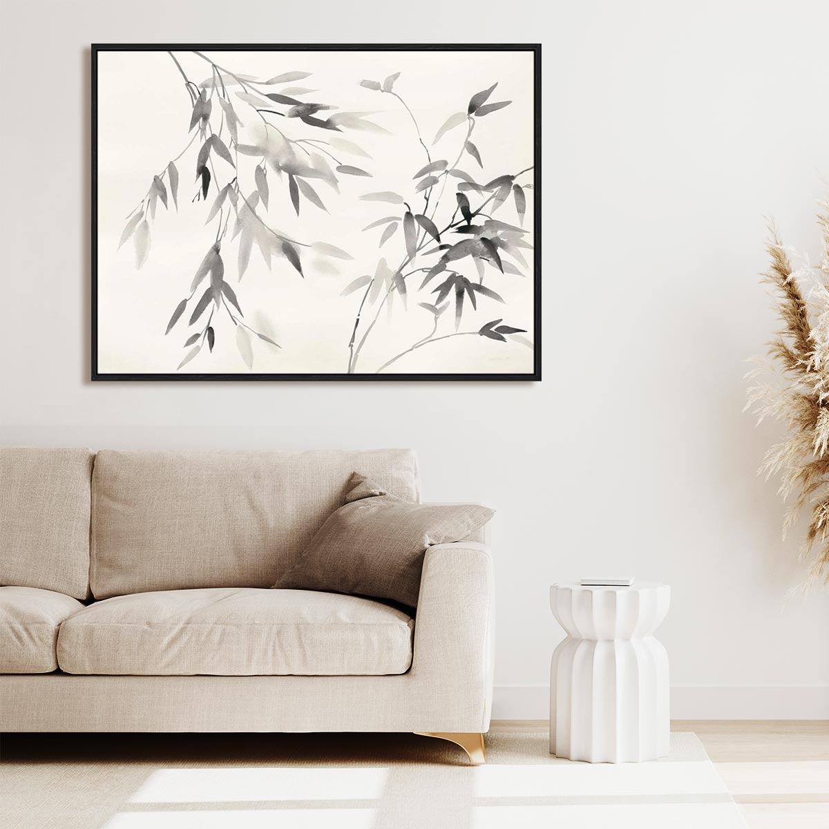 Bamboo Leaves II Wall Art