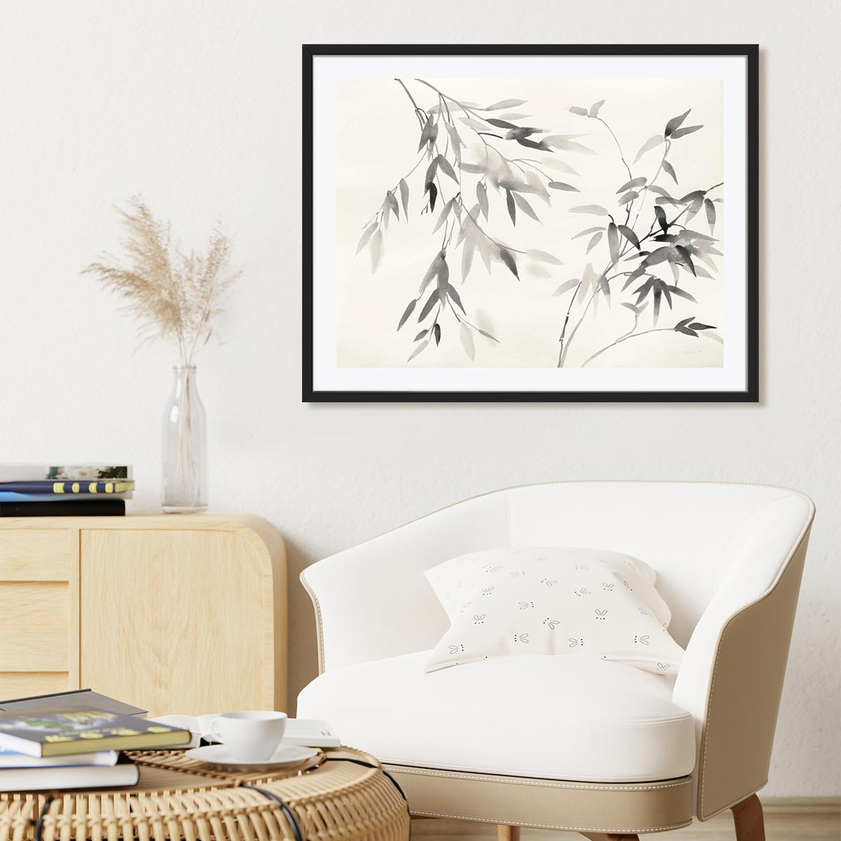 Bamboo Leaves II Wall Art