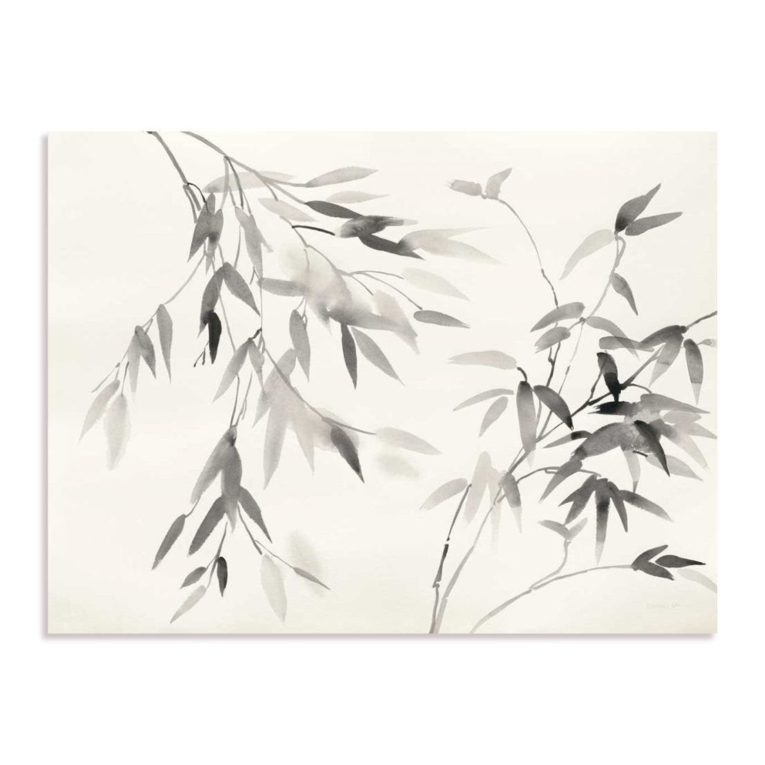 Bamboo Leaves II Wall Art