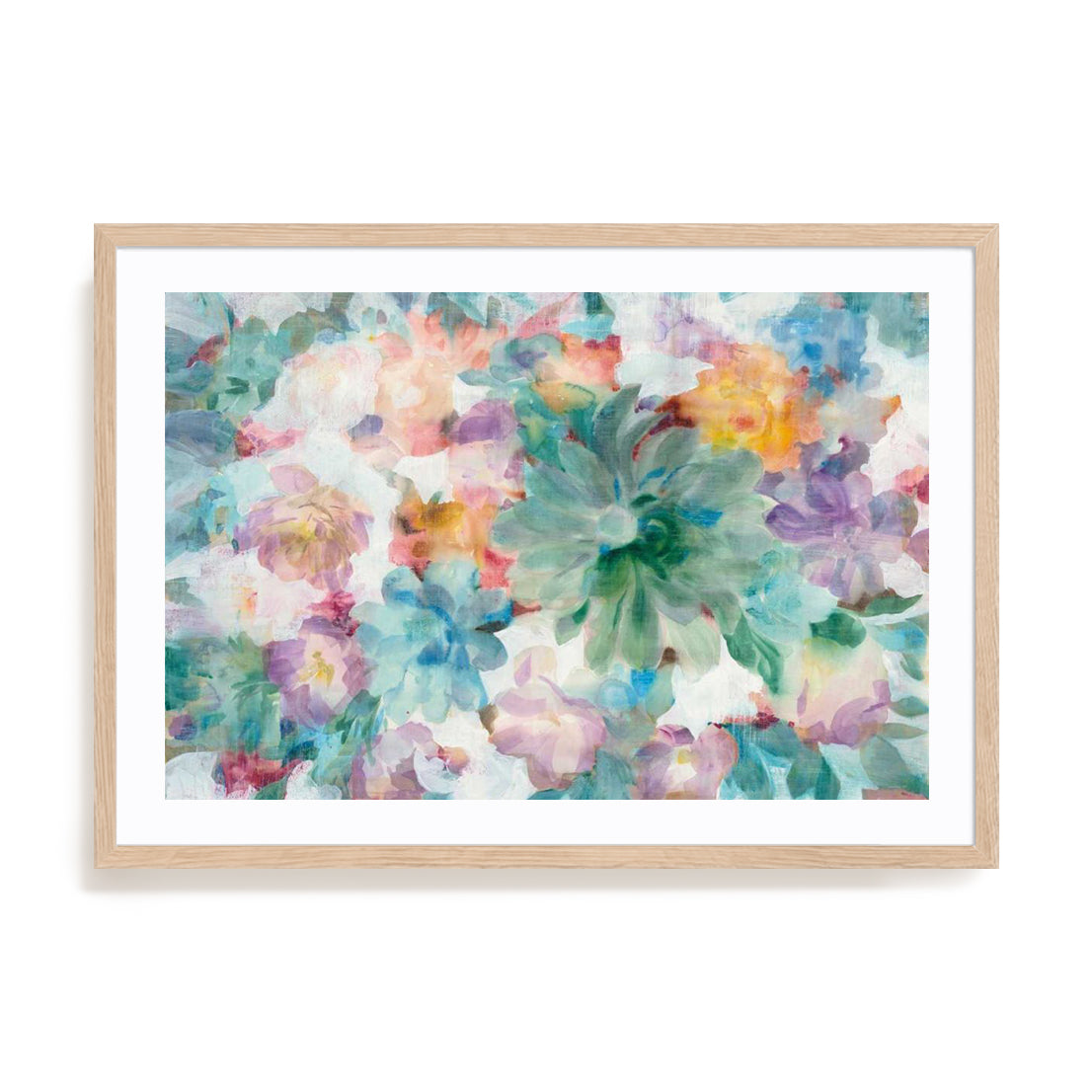 Succulent Florals Wall Art