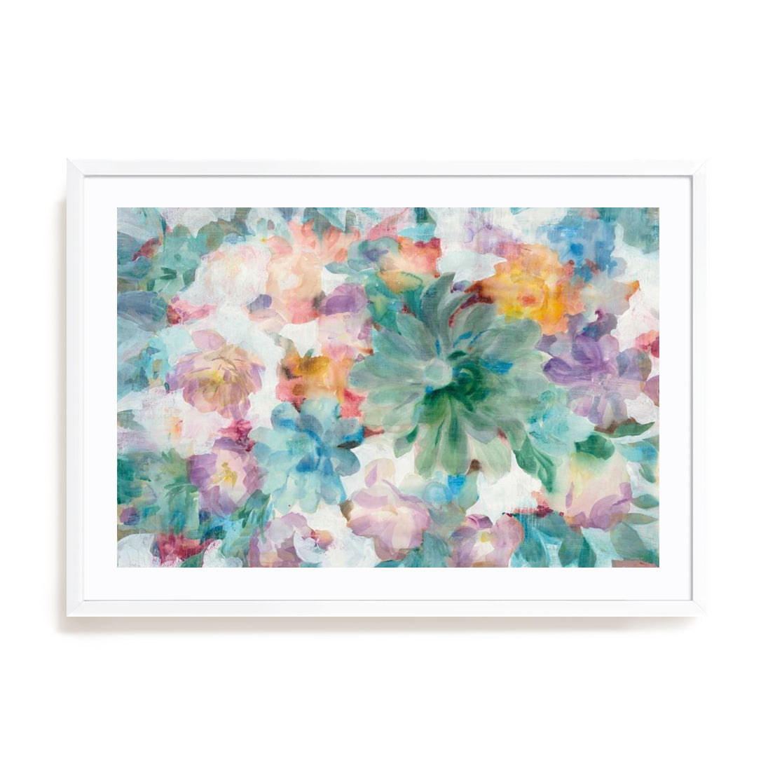 Succulent Florals Wall Art