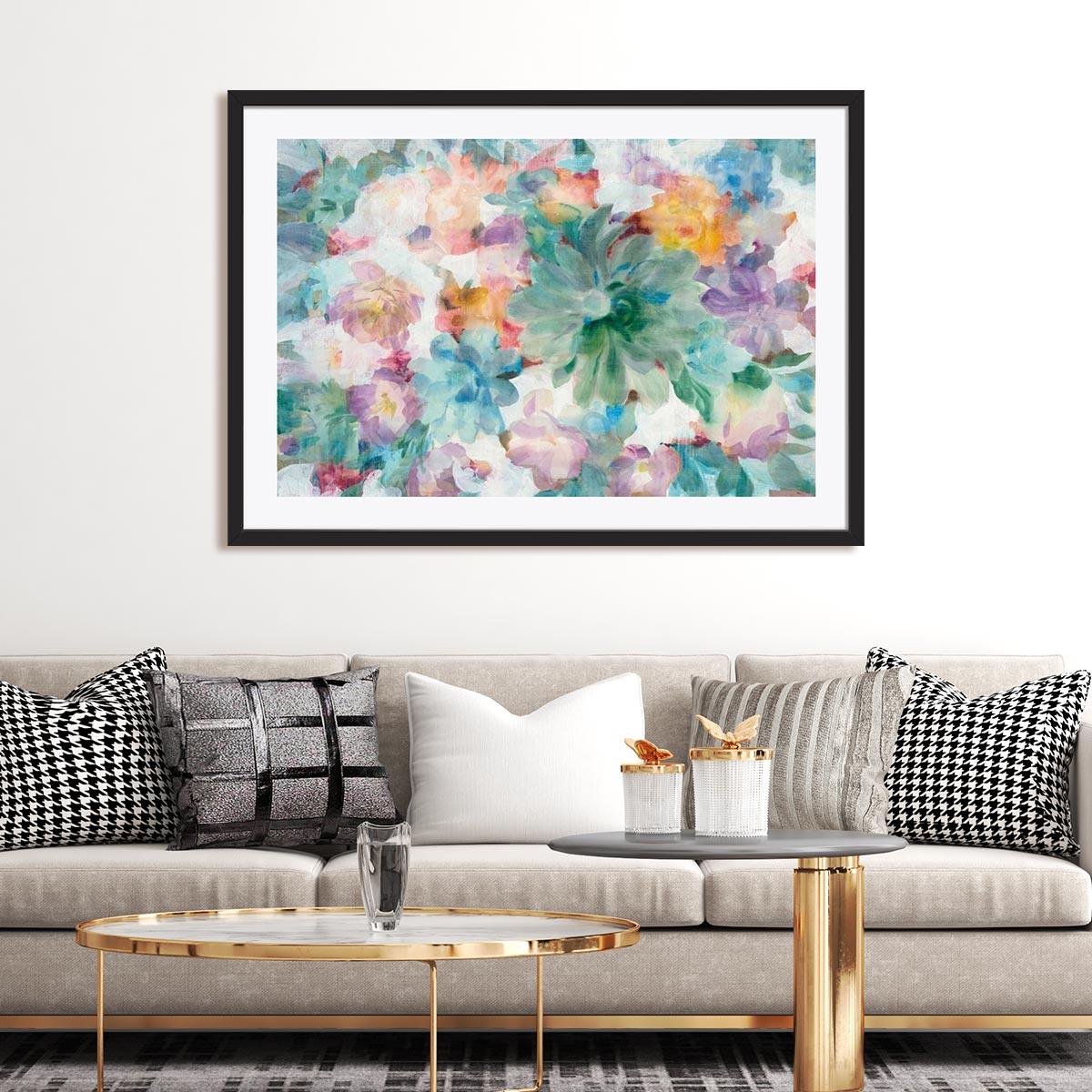 Succulent Florals Wall Art