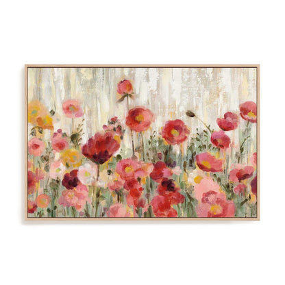 Sprinkled Flowers Crop Wall Art