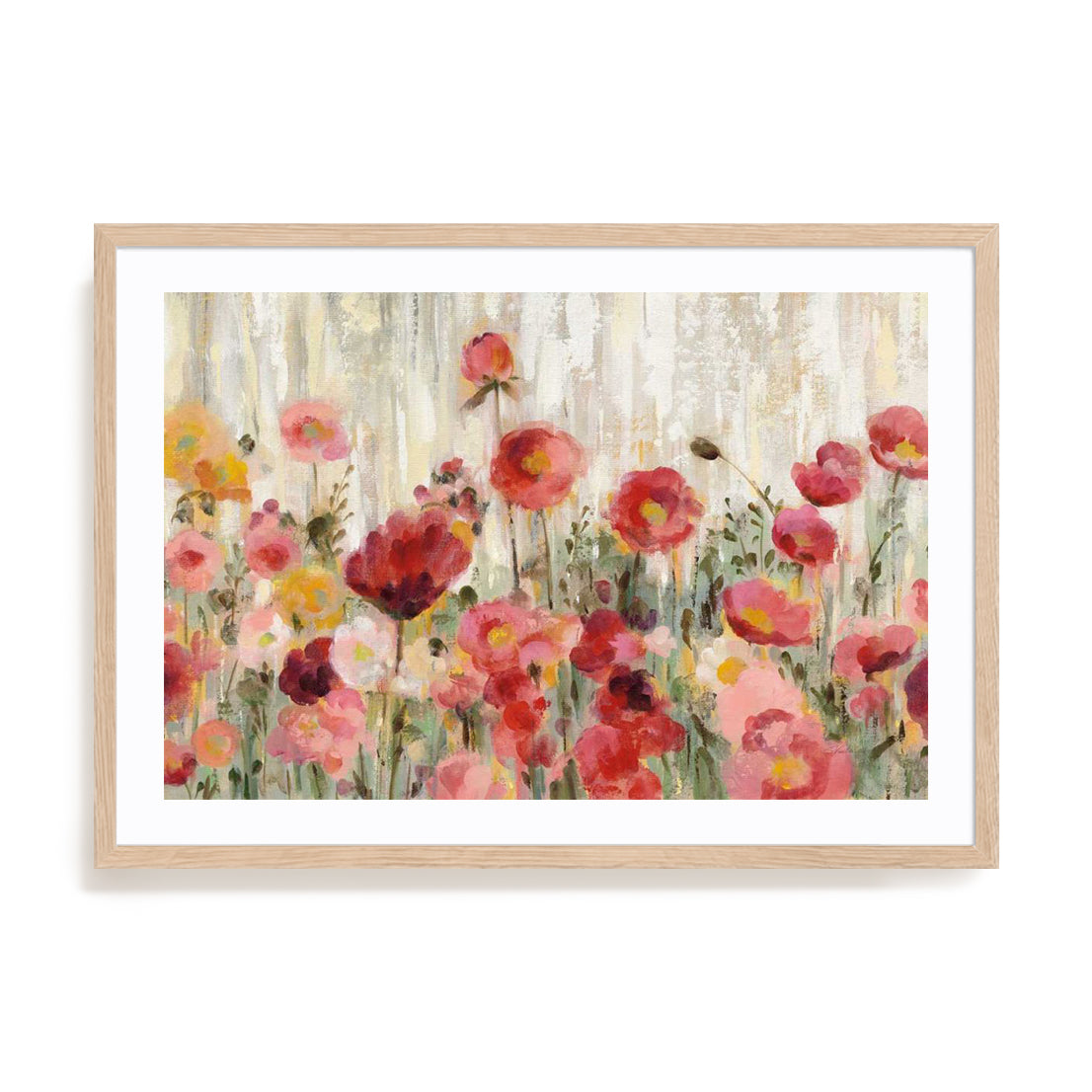 Sprinkled Flowers Crop Wall Art