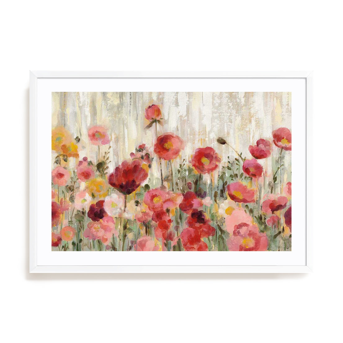 Sprinkled Flowers Crop Wall Art