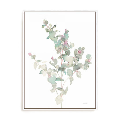 Eucalyptus II White Wall Art