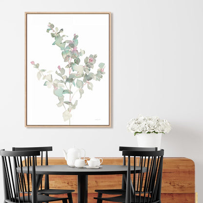 Eucalyptus II White Wall Art