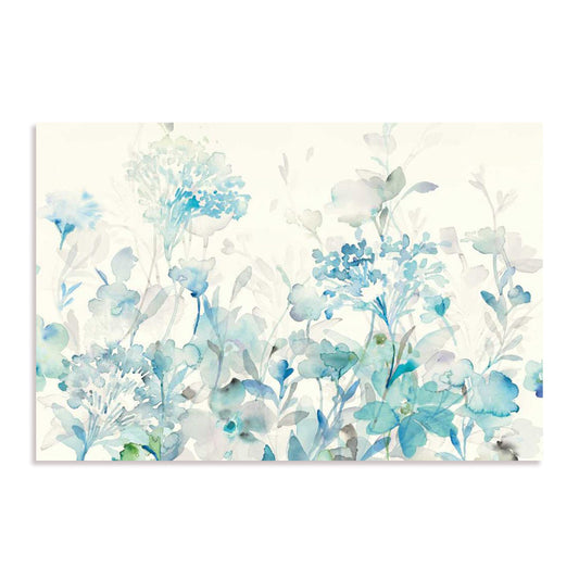 Translucent Garden Blue Crop Wall Art