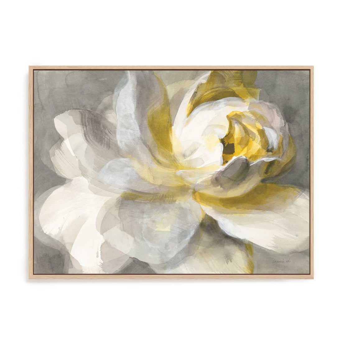 Abstract Rose Wall Art