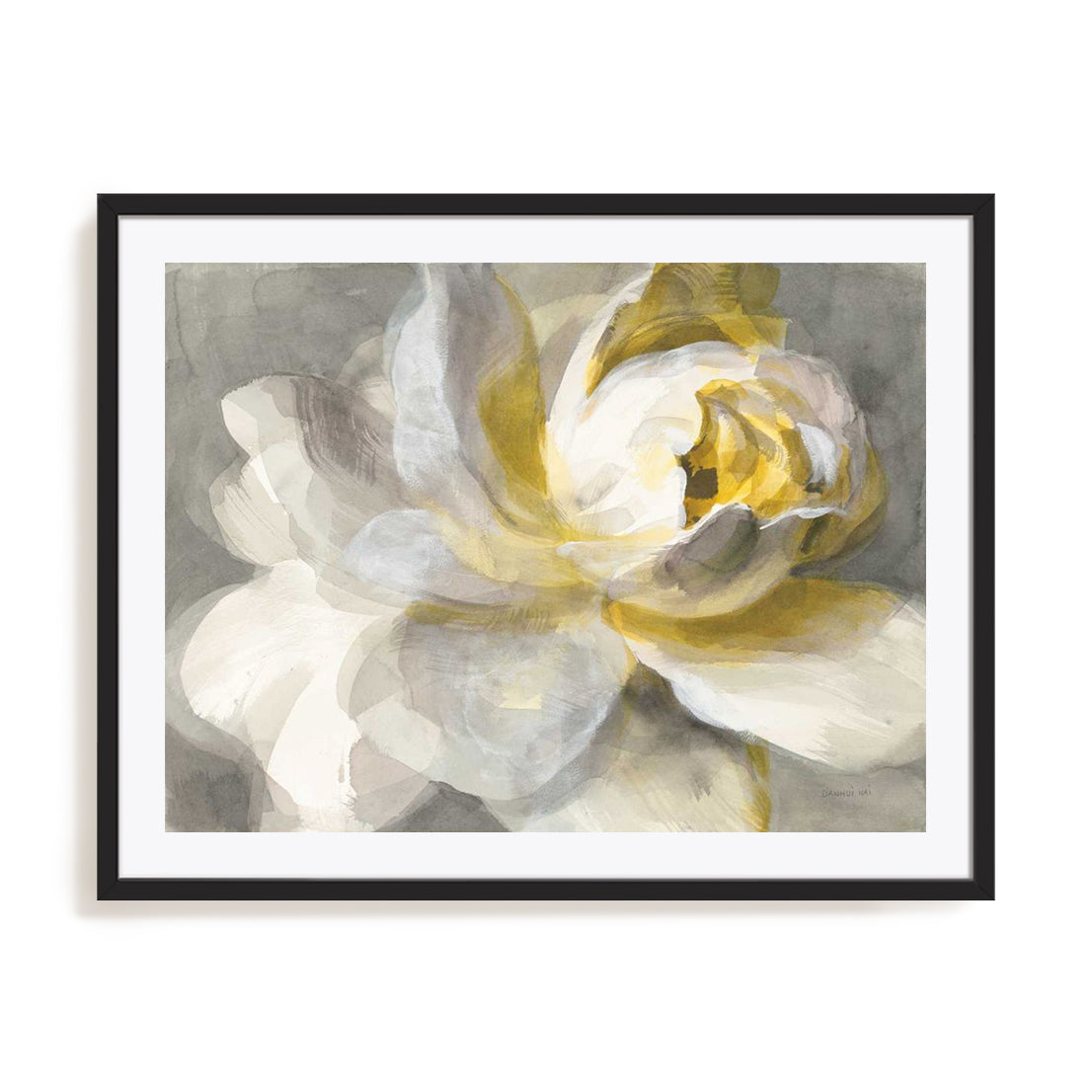 Abstract Rose Wall Art