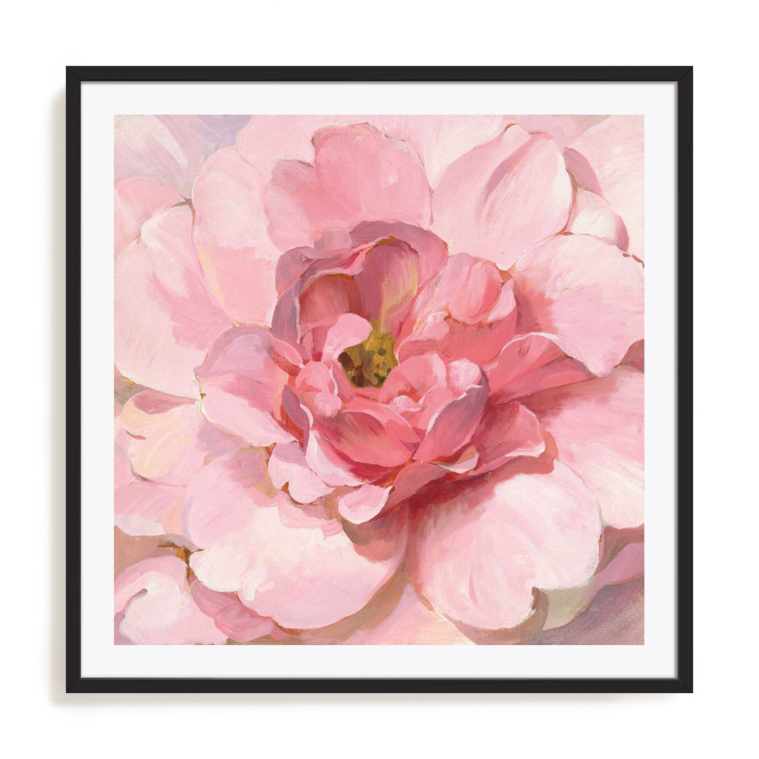 Blushing Peony Wall Art