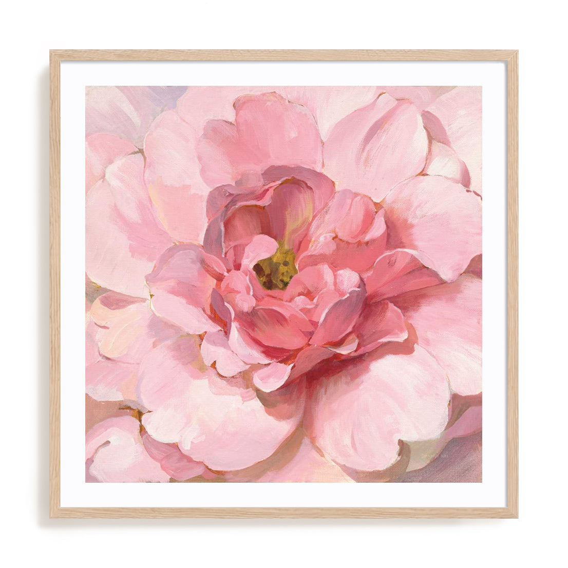 Blushing Peony Wall Art