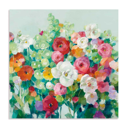 June Beauties Pale Blue Wall Art