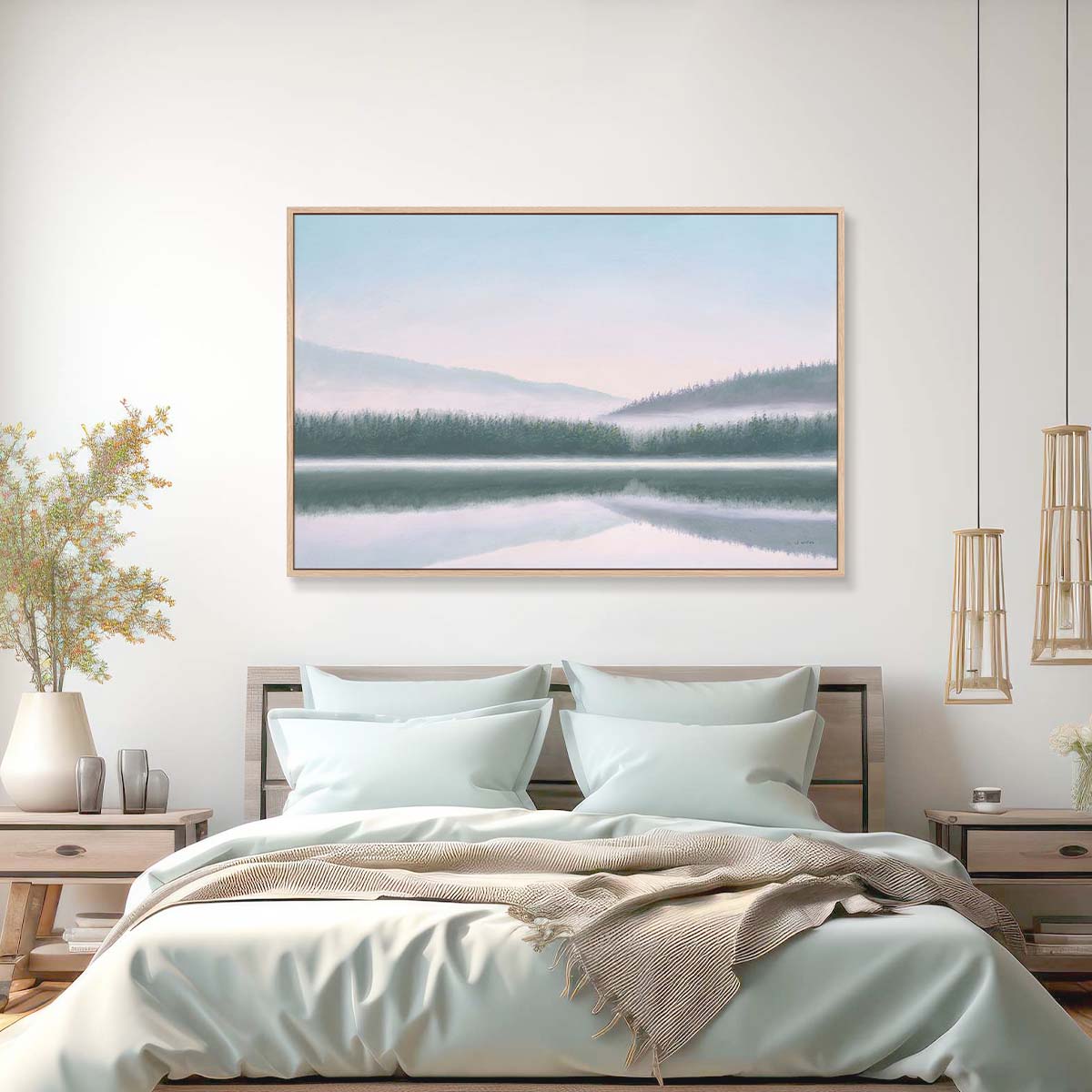 Lakeside Morning Wall Art