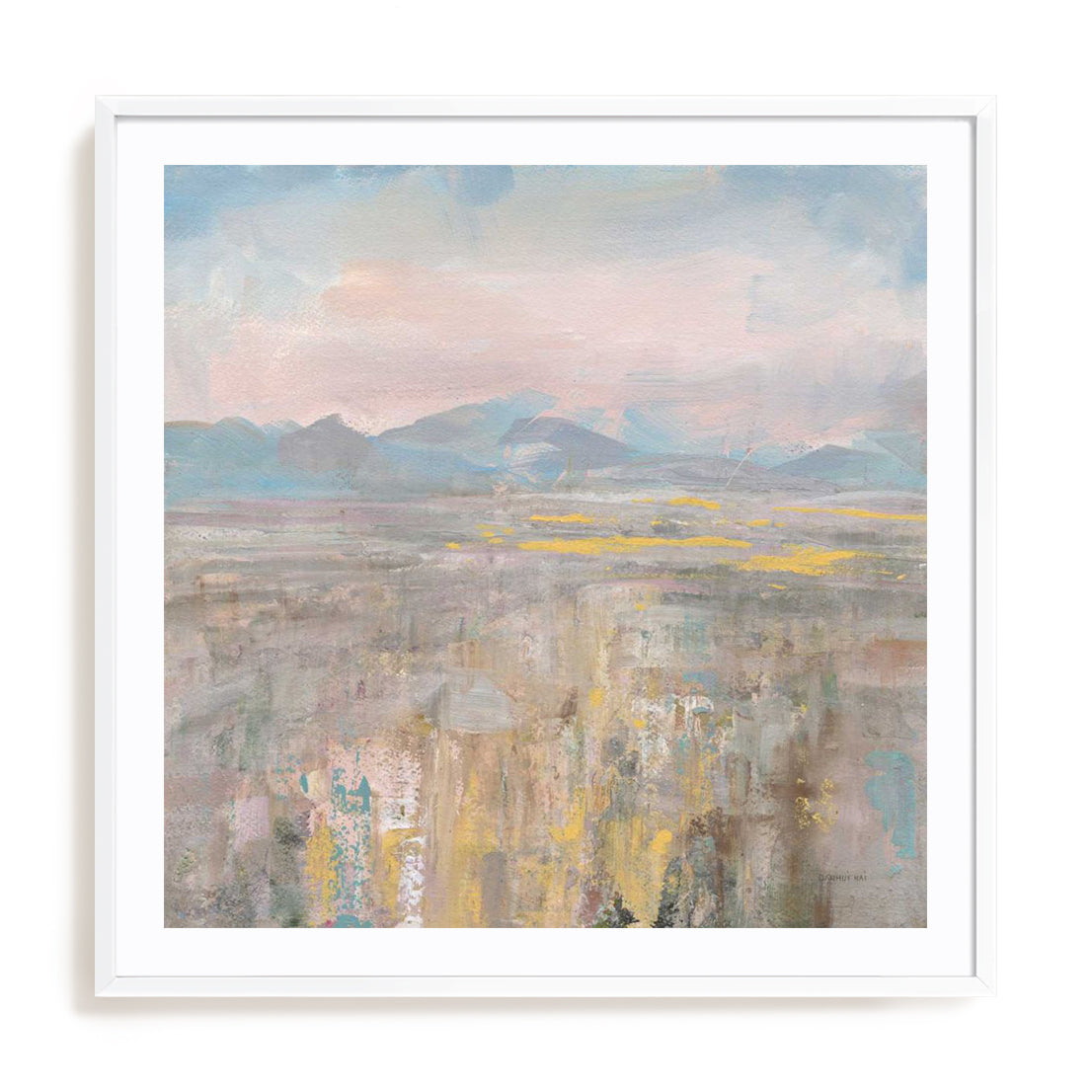 Distant Mountains Wall Art