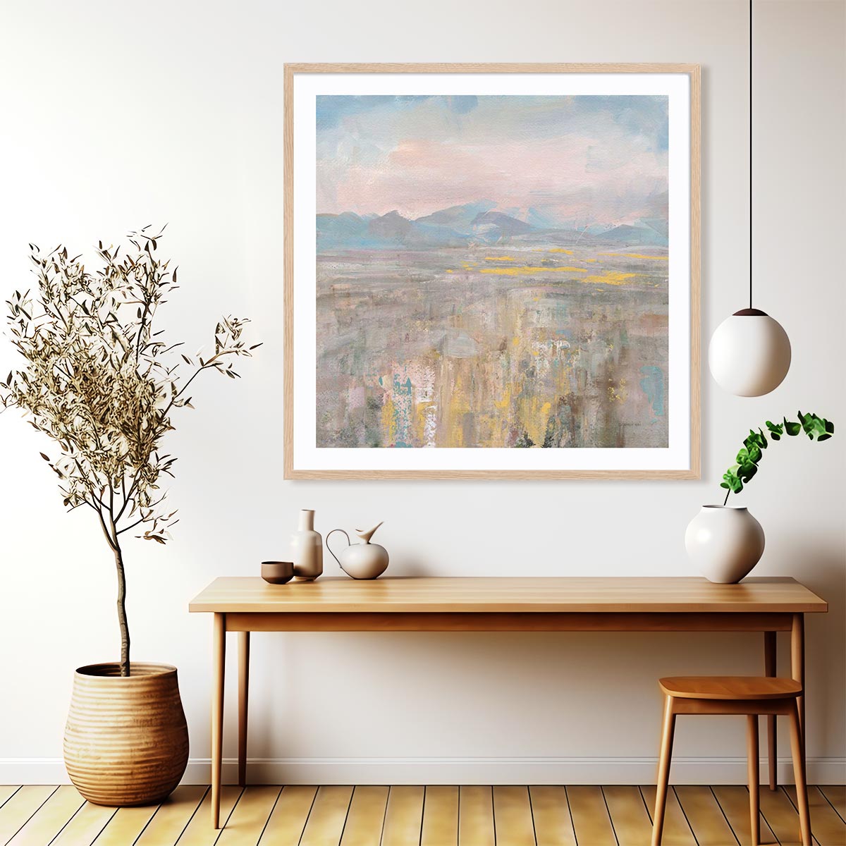 Distant Mountains Wall Art