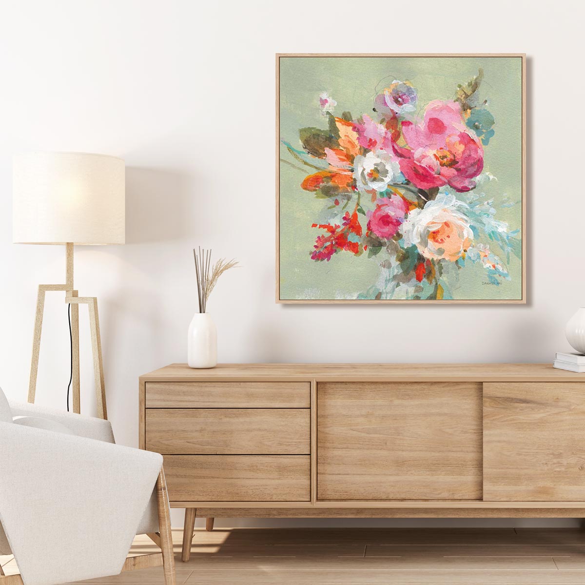 Windblown Blooms II Wall Art