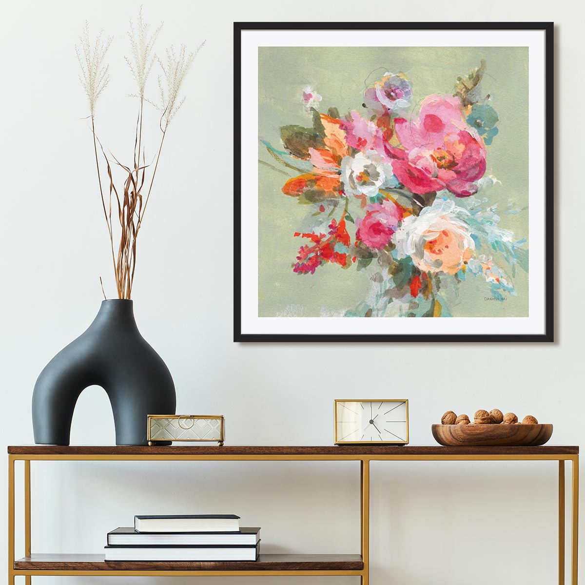 Windblown Blooms II Wall Art