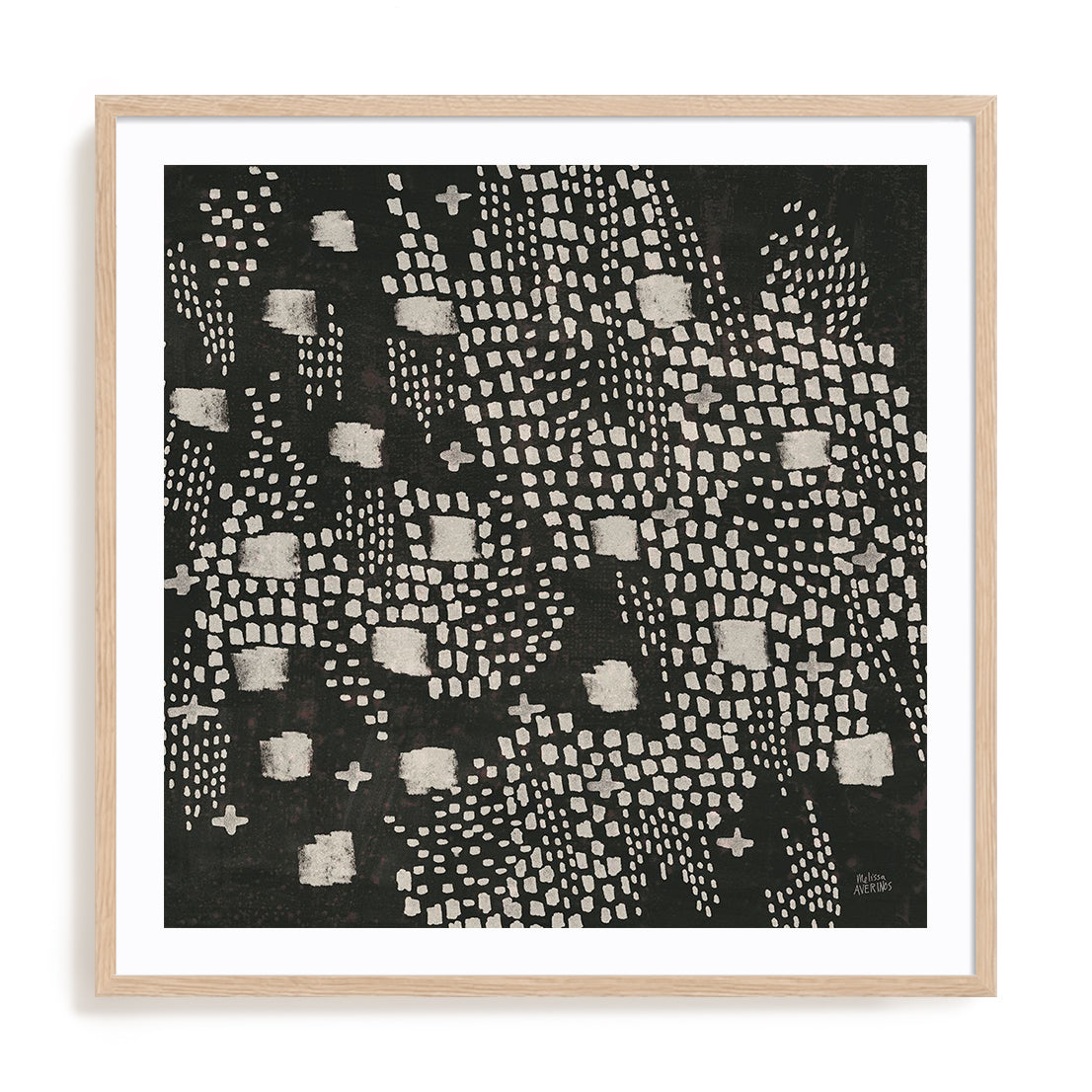 Dots and Blocks Wall Art