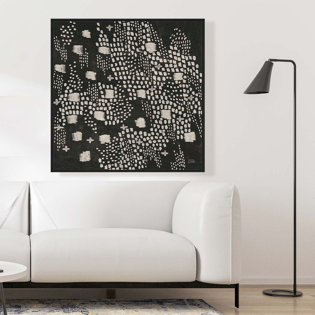 Dots and Blocks Wall Art