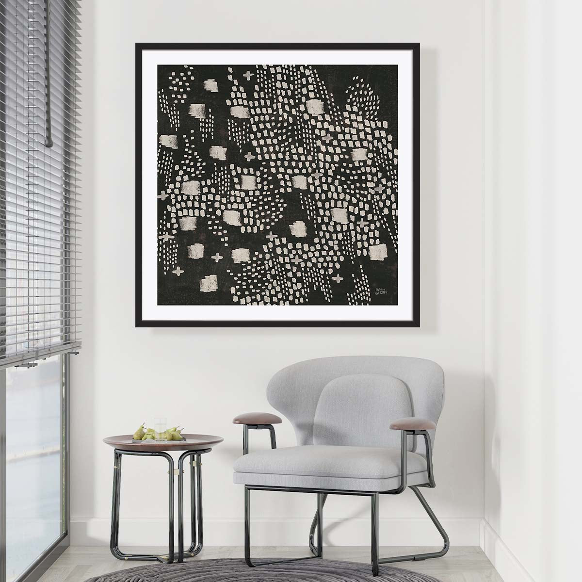 Dots and Blocks Wall Art