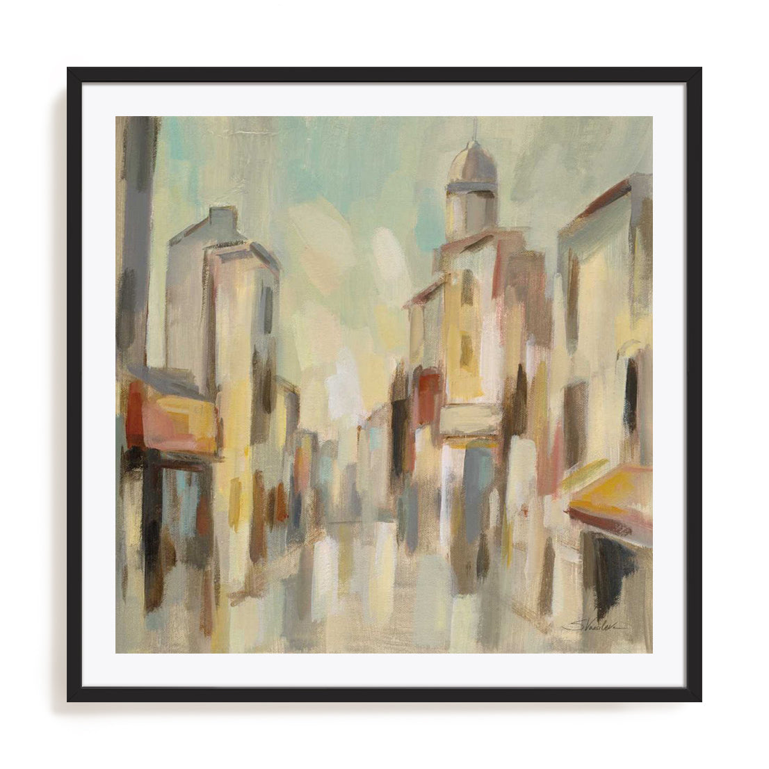 Pastel Street I Wall Art